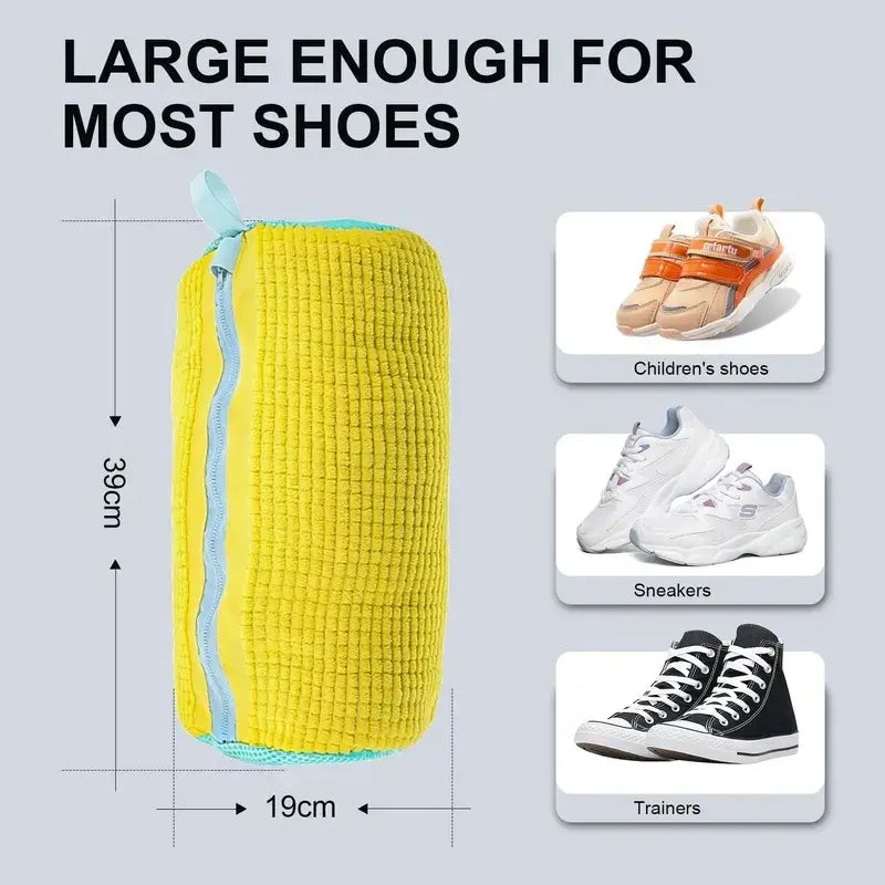 Polyester Machine Washable Shoe Bag for Washing Machine