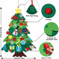 Unwoven Felt Fabric Christmas Tree DIY Craft Kit