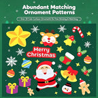 Unwoven Felt Fabric Christmas Tree DIY Craft Kit